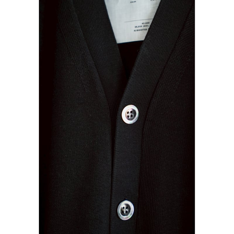 Olde H & Daughter SILK PLAIN STITCH CARDIGAN |