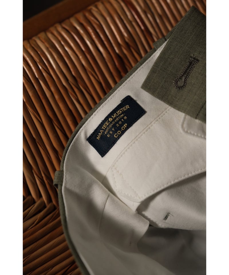 MAATEE&SONS Ex. 永遠SLACKS MAATEE&SONS Ex. 永遠SLACKS