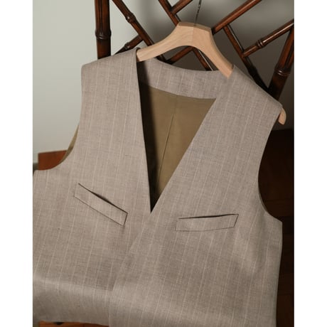 LEA BOBERG D.W. VEST - JP WOOSTED SERGE