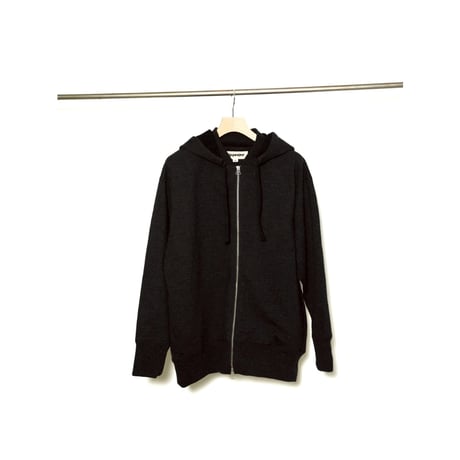 Slopeslow Ex.WOOL FRENCH TERRY FULL ZIP HOODIE