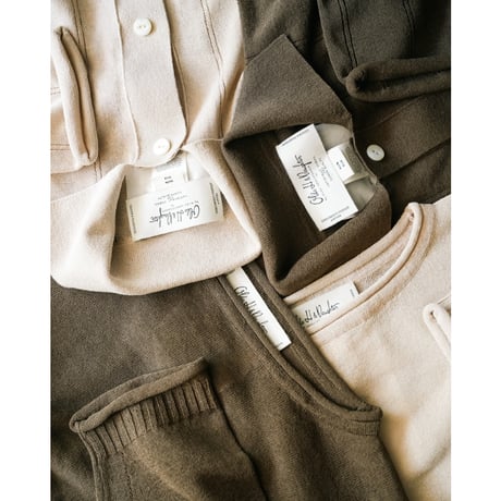 Olde H&Daughter "JYARI-JYARI SILK" SHIRTS C/D