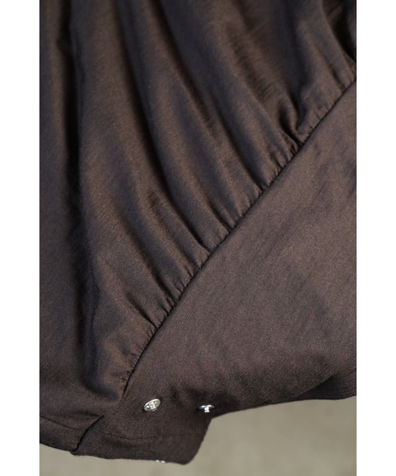 barbell object ウールノースリーブ(brown)