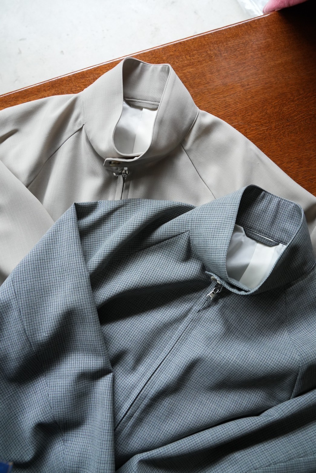 The CLASIK DORMEUIL TONIK WOOL HARRINGTON | Mus
