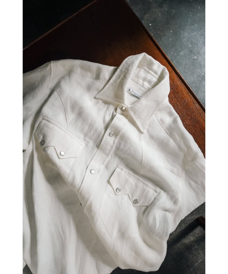 リネンバスク(MAATEE&SONS) MAATEE&SONS チグハグWESTERN