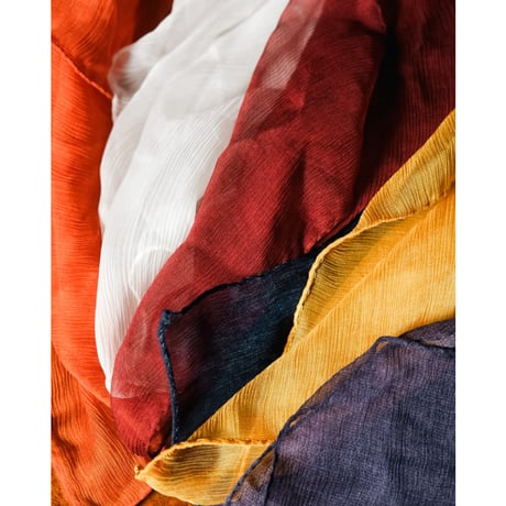 REGAGLIA SILK CREPONNE NECKERCHIEF