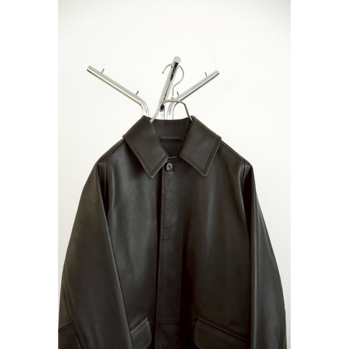 MAATEE&SONS / LAMB LEATHERCARCOAT 裏地カシミヤ MAATEE&SONS / LAMB LEATHER CAR COAT | TIBETAN MARKET