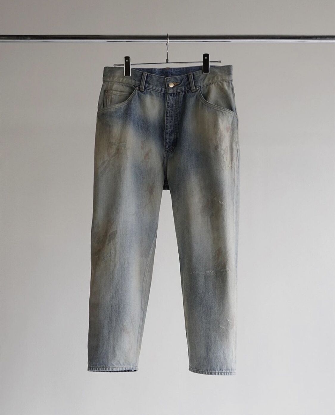 ancellm attic別注STRAIGHT 5P DENIM PANTS Attic | . @ancellm_official exclusive. TAPERED 5P DENIM