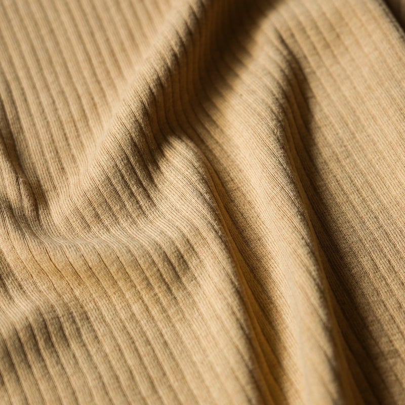 Olde Homesteader EXTRA COTTON RIB MOCK NECK S/S