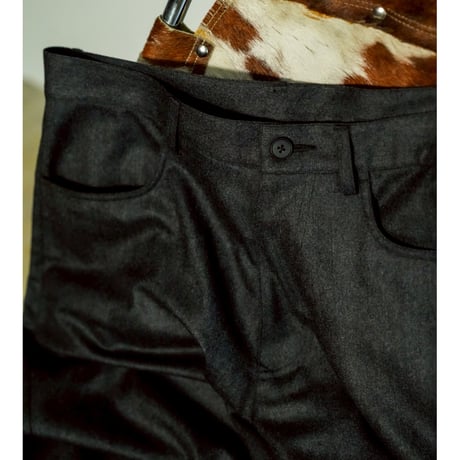 nonnotte "Shadow Herringbone" 5 Pockets Trousers