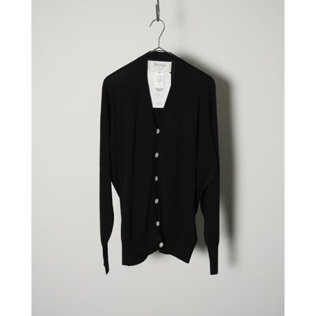 Olde H & Daughter SILK PLAIN STITCH CARDIGAN