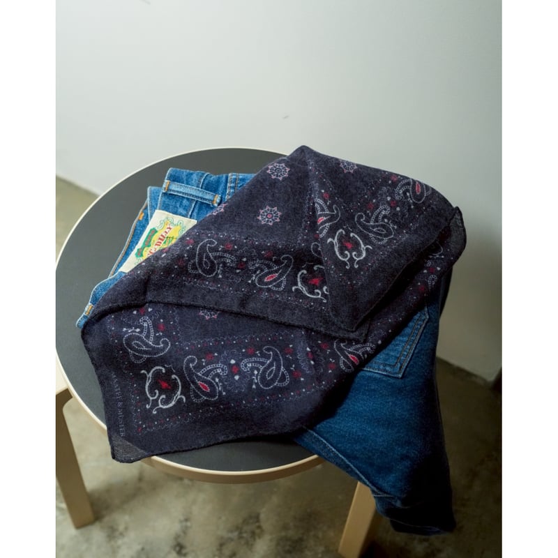 ユ*ピ様 MAATEE&SONS x MusterWerk 別注 カシミヤブルゾ MAATEE&SONS / マーティーアンドサンズ | 強撚SHETLAND 裏カシミヤ