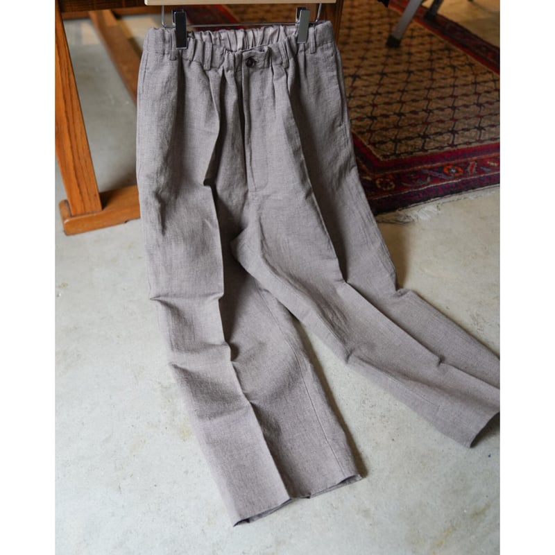 nonnotte Draping Elastic Wide Trousers Type A |