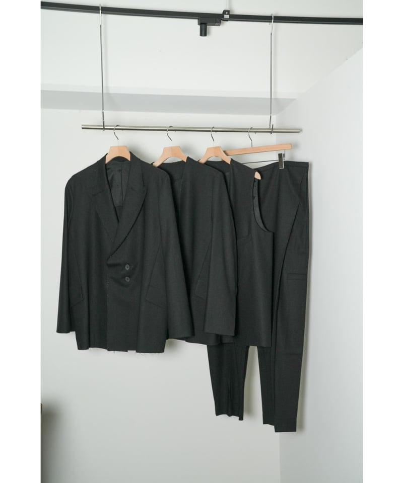 LEA BOBERG D.W. VEST - BRITISH WOOL CREPE | Mus