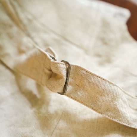 MAATEE&SONS Ex. ITALIAN 生HEMP GABARDINE TROUSERS