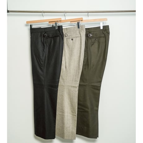 RAINMAKER SEMI FLARED TROUSERS
