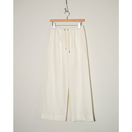 WALENODE "Paper Boucle" Uncle Pants