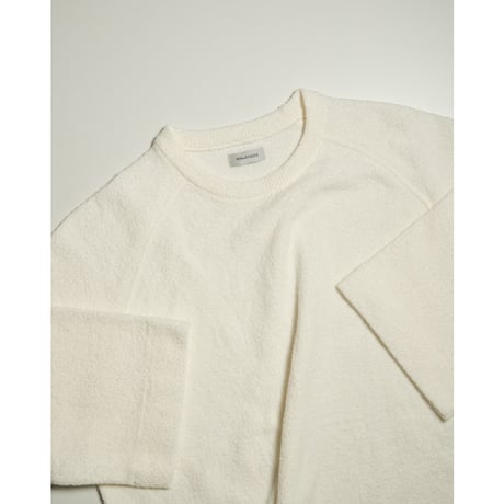 WALENODE "Paper Boucle" Raglan Sleeve Tee
