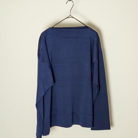 Olde H&Daughter "SILK TIGHT TENSION HEAVY" PLAIN STITCH BRETON TOP L/S