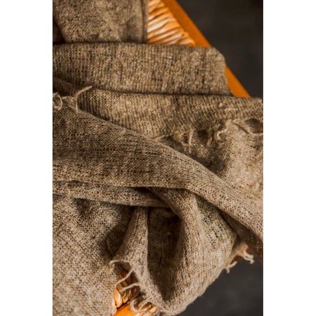 YANABA "RAFAEL" All-around Fringe Stole