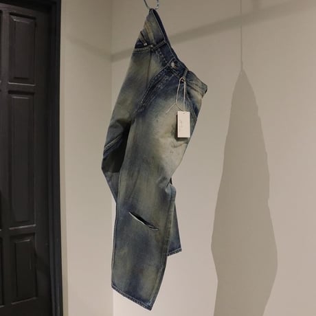 ANCELLM 5P SELVEDGE DENIM PANTS USED