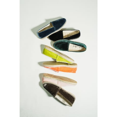 MADE IN ALICANTE VELVET ESPADRILLES