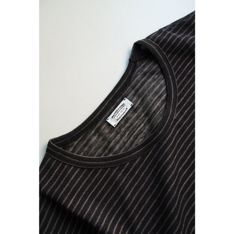 MAATEE&SONS S/S BORDER TEE
