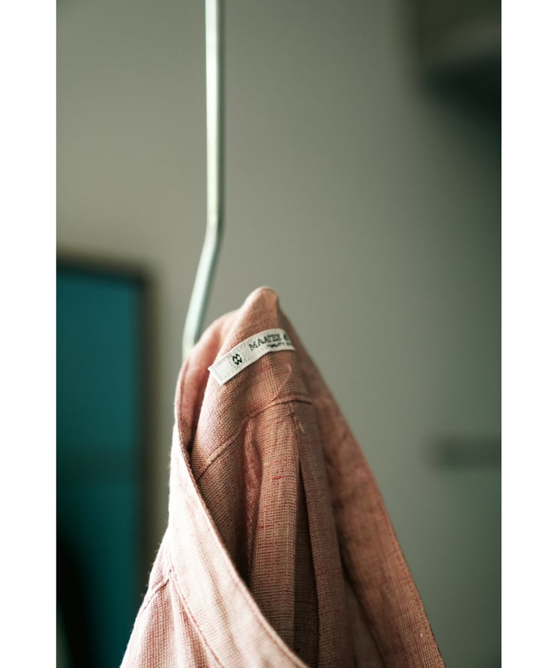 MAATEE&SONS LINEN FRINGE SHIRTS 鉄焙煎 | MusterWerk