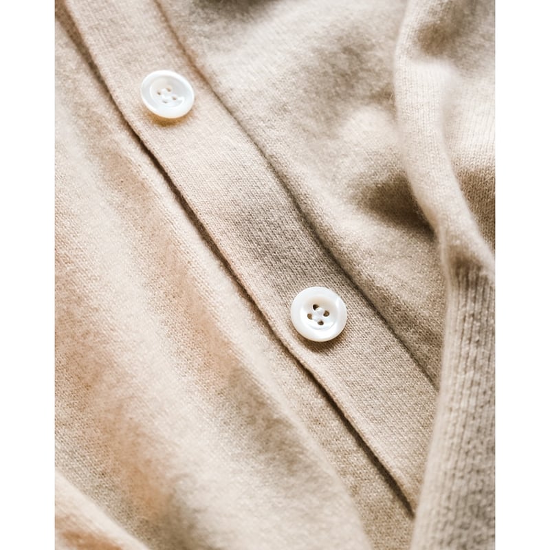 Olde H & Daughter AGED CASHMERE PLAIN STITCH CA