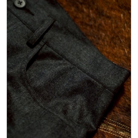 nonnotte "Shadow Herringbone" 5 Pockets Trousers