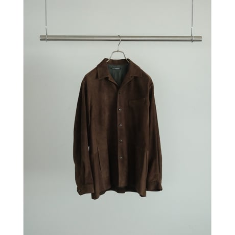 MAATEE&SONS SUEDE SHIRTS JACKET
