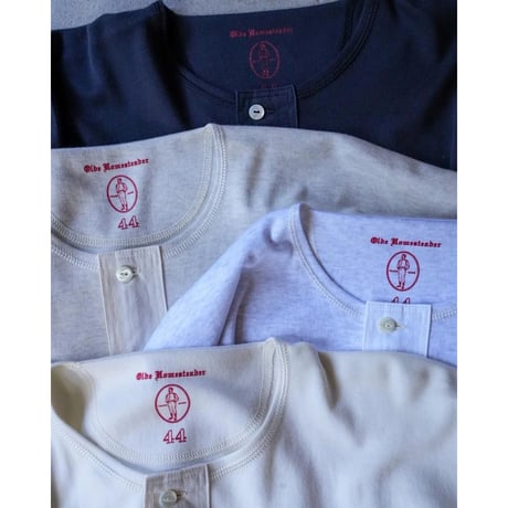 Olde Homesteader INTERLOCK HENLEY NECK LONG SLEEVE