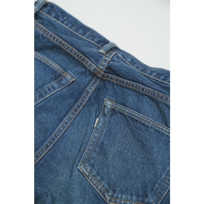 cantate Denim Straight Trousers (VINTAGE WASH)
