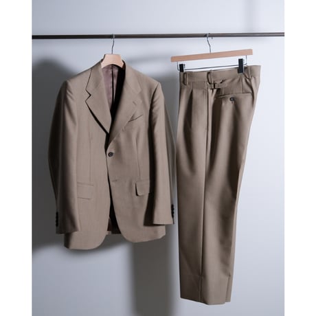 MAATEE&SONS SET UP TROUSER 1 "WOOLMOHAIR"