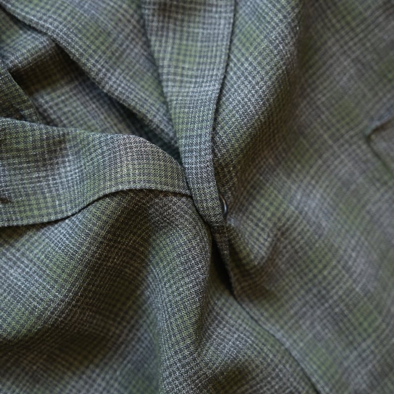 MAATEE&SONS 強撚RAYON OPEN COLLAR SHIRTS | Muster