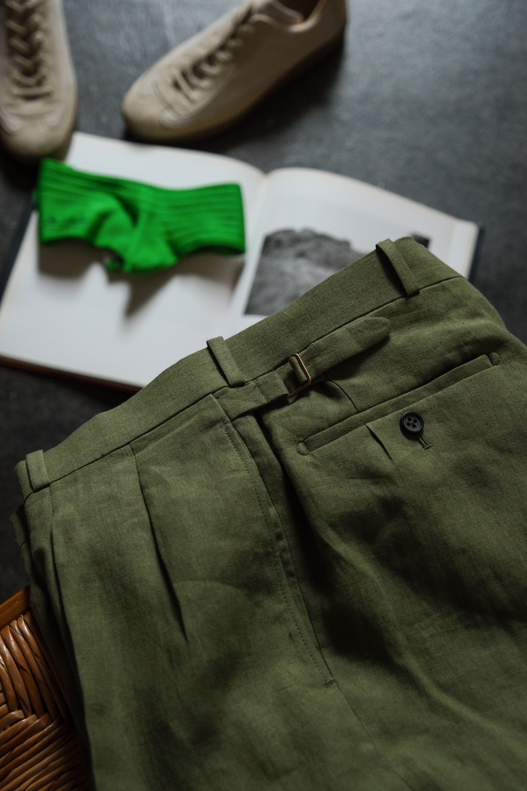 パンツ MAATEE&SONS JEFFERLY Maison Hellard MAATEE&SONS Ex. JEFFERLY 