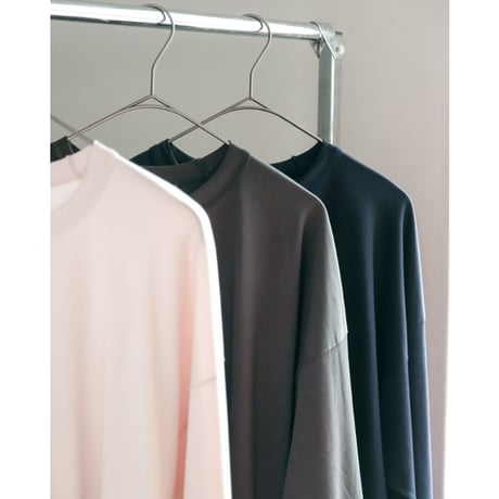 Olde H&Daughter Ex.SUVIN COTTON PLAIN STITCH L/S