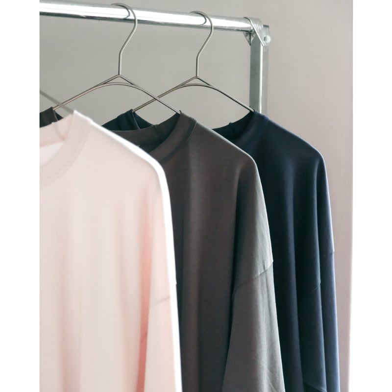 Olde H&Daughter Ex.SUVIN COTTON PLAIN STITCH L/