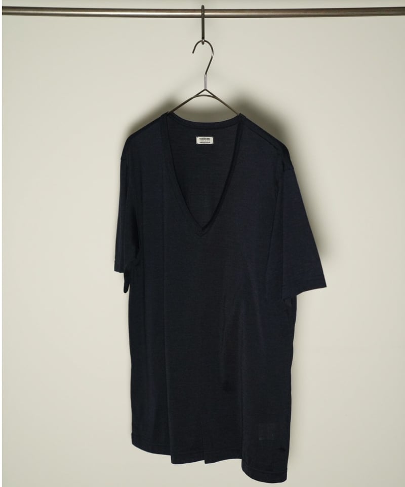 MAATEE & SONS silk V neck Tee 柿の葉別注 MAATEE & SONS silk V neck Tee 柿の葉別注 - メルカリ
