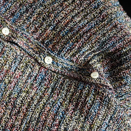 Olde H&Daughter COTTON WRAP STITCHES CARDIGAN