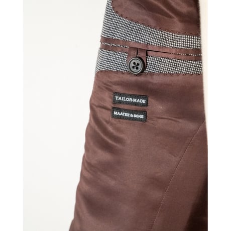 MAATEE&SONS フル毛芯 SINGLE TAILORED "PINHEAD"