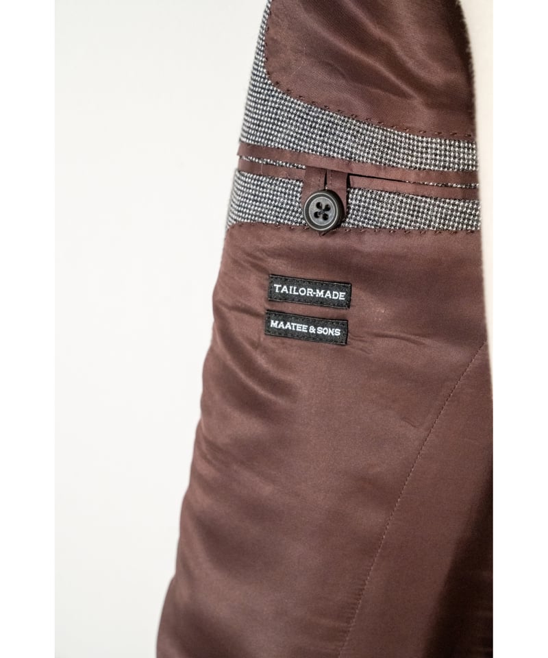 MAATEE&SONS フル毛芯 SINGLE TAILORED MAATEE&SONS フル毛芯 SINGLE TAILORED