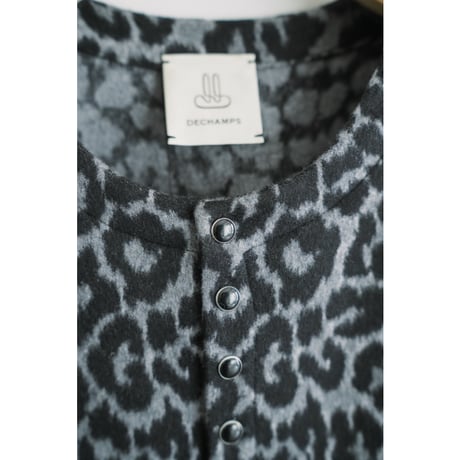DECHAMPS LEOPARD CARDIGAN