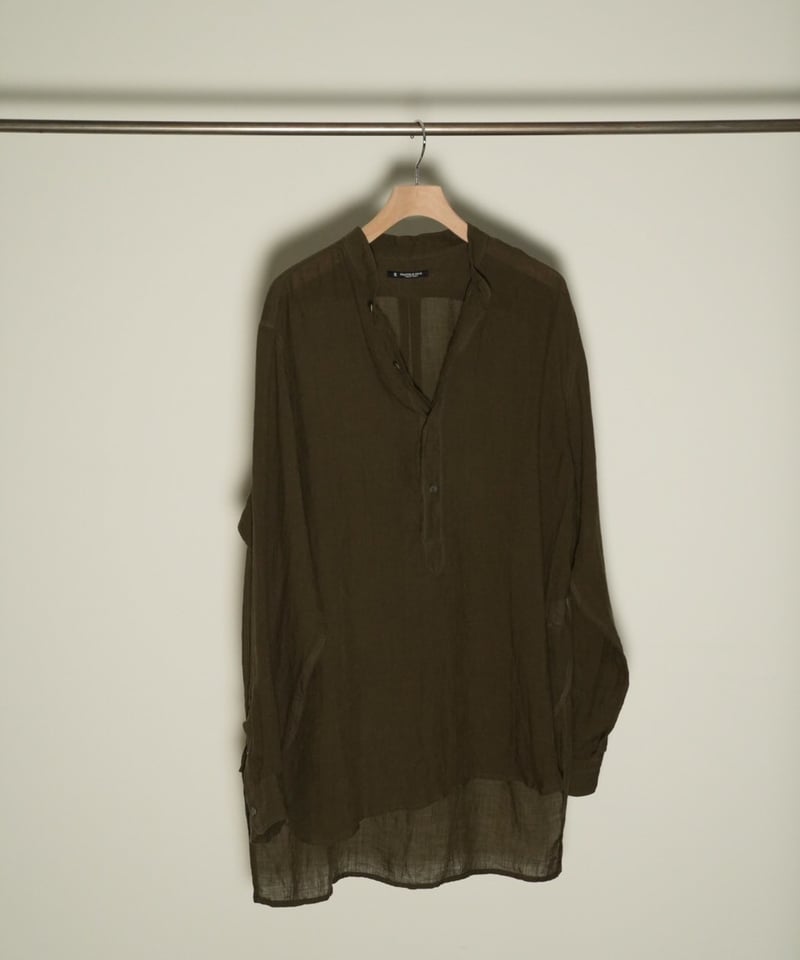maatee&sons ドS linen shirt MAATEE&SONS マーティーアンドサンズ】ドS LINEN PULLOVERシャツ