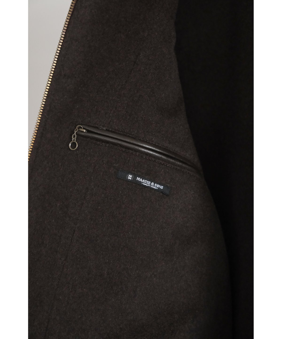 MAATEE&SONS SPANISH LAMB 裏カシミヤ SPORTS JACKET |