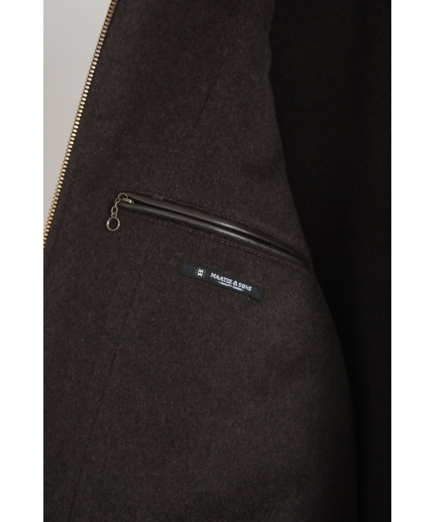 MAATEE&SONS SPANISH LAMB 裏カシミヤ SPORTS JACKET |