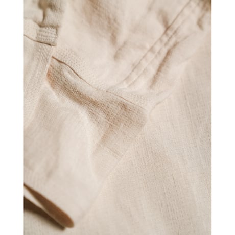 MAATEE&SONS "LINEN SILK二重織り" NOT A PLAIN SHIRTS