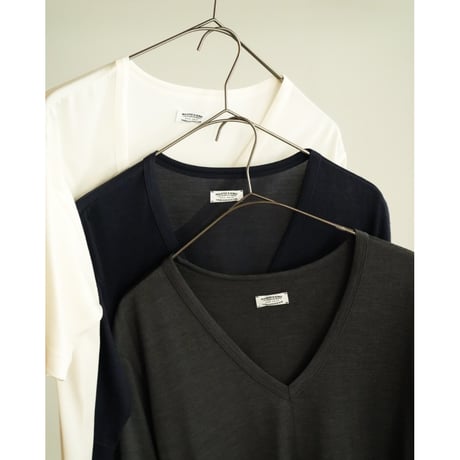 MAATEE&SONS WASHABLE SILK NUANCE-V UNDERWEAR S/S