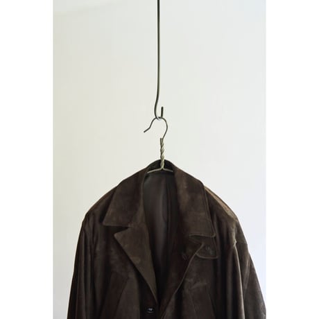 MAATEE&SONS HAIR SUEDE ARMY JACKET