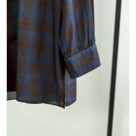 MAATEE&SONS Ex. "H"WOOL OPEN COLLAR SHIRTS