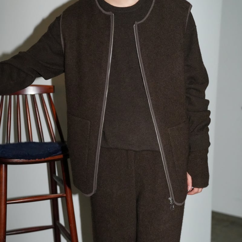 WALENODE innocent YAK Zip-up vest | MusterWerk